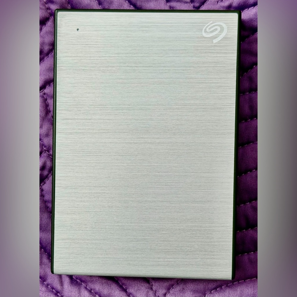 Barely use Seagate external hard Drive